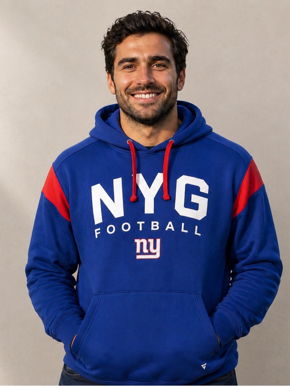 New York Giants Hoodie | Fanatics | Size L | NFL Football 🏈